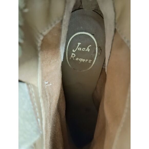 JACK ROGERS, Greer Suede Heel Ankle Booties, Woman Size 9.5M - Picture 6 of 8